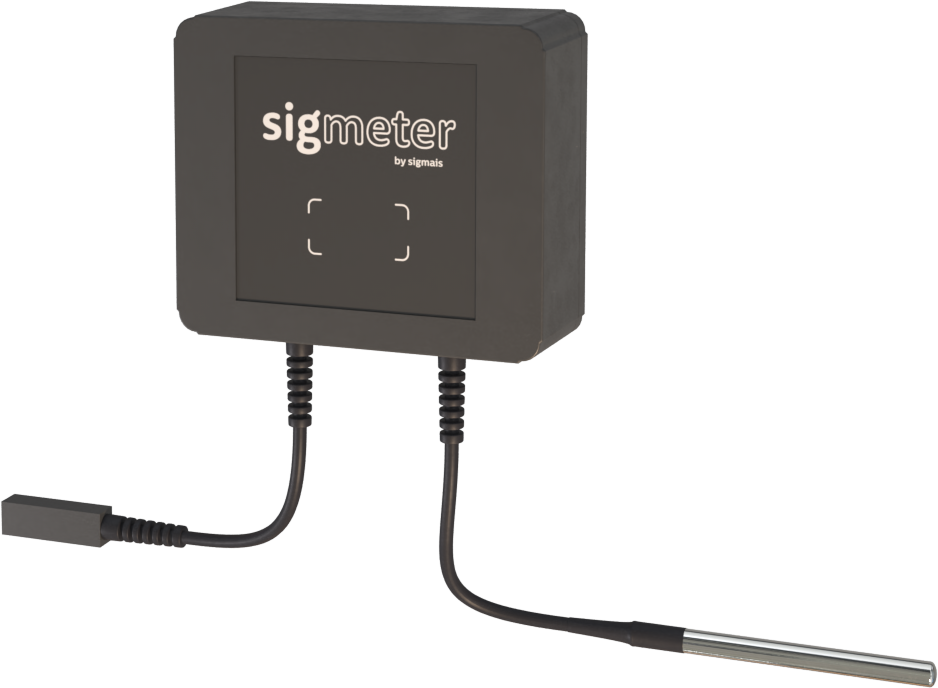 Sigmeter temperature monitor