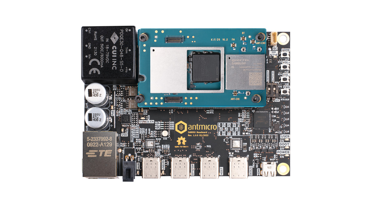 Antmicro baseboard
