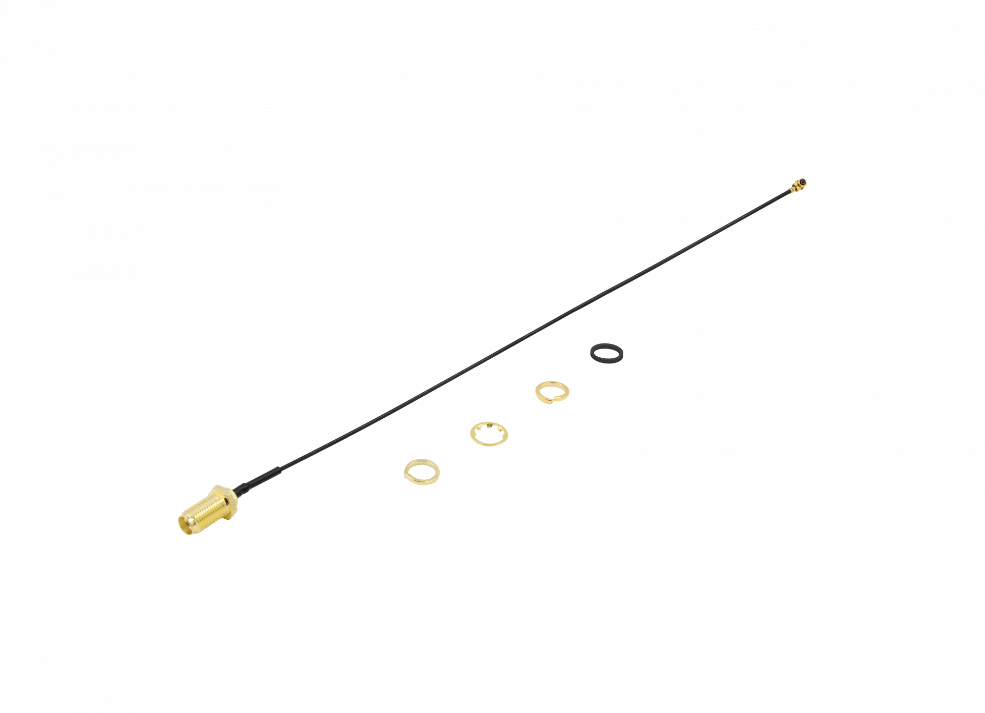 YSAN027XX DC~6GHz SMA female to IPEX MHF4L cable