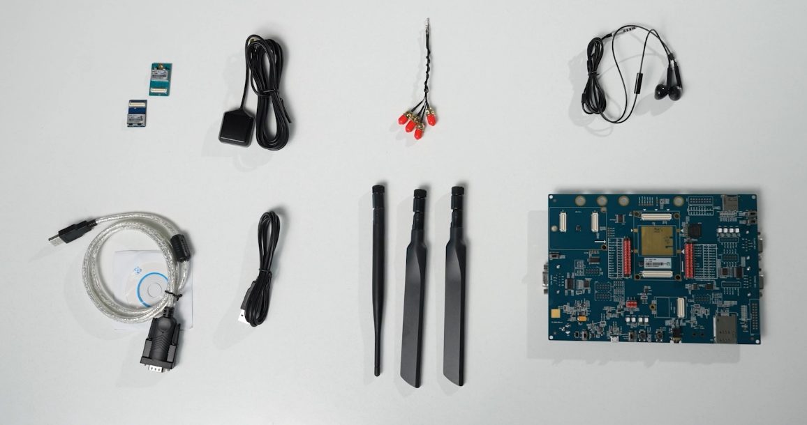 EVB kit unboxing: QuecPython EVB kit