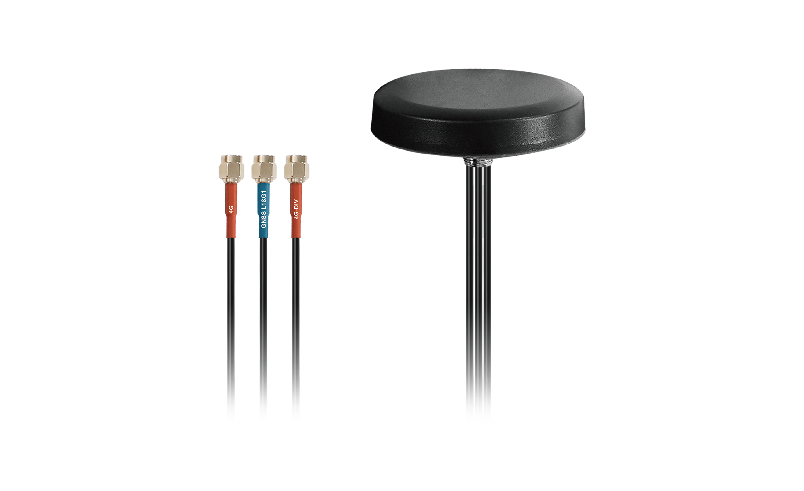 YEMN308L1AM 4G and GNSS 3-in-1 multiple mount external combo antenna
