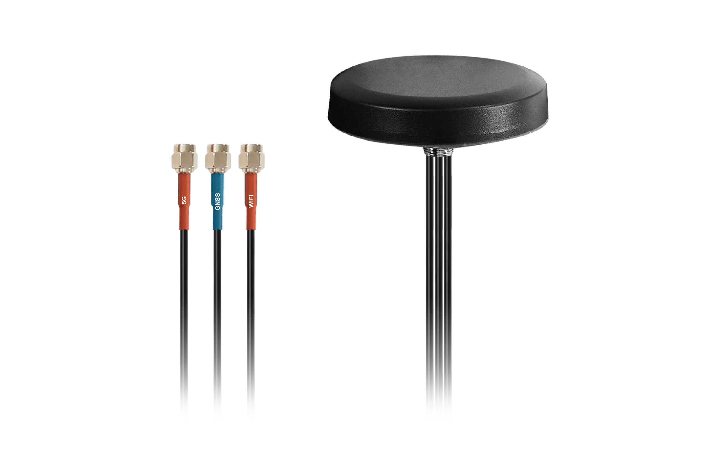 YEMN308L1BM 5G/Wi-Fi/GNSS 3-in-1 multiple mount combo external antenna