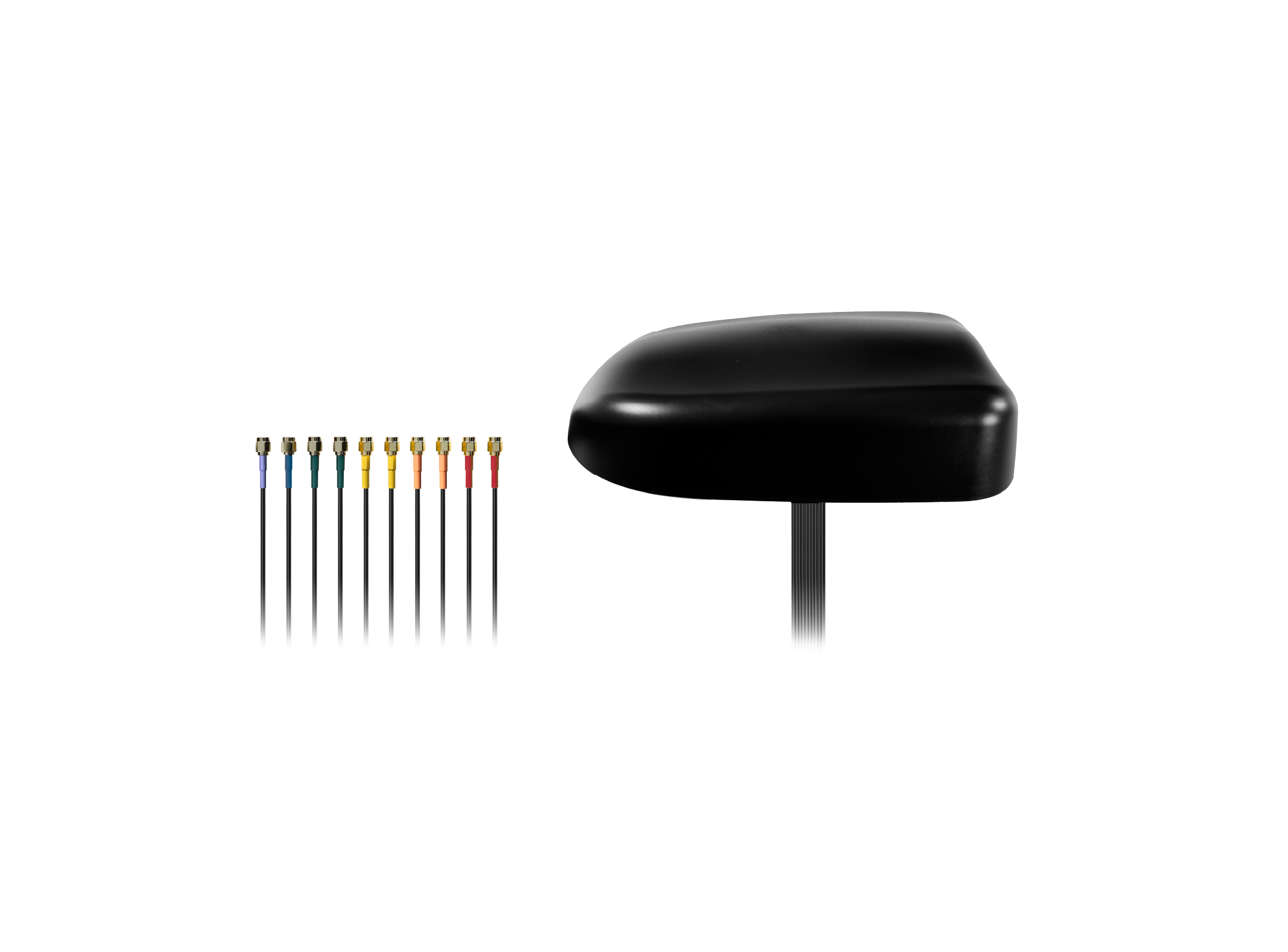 YENA00L5AH 5G/Wi-Fi/AM-FM/Tetra/LTE B88/GNSS 10-in-1 screw mount combo external antenna