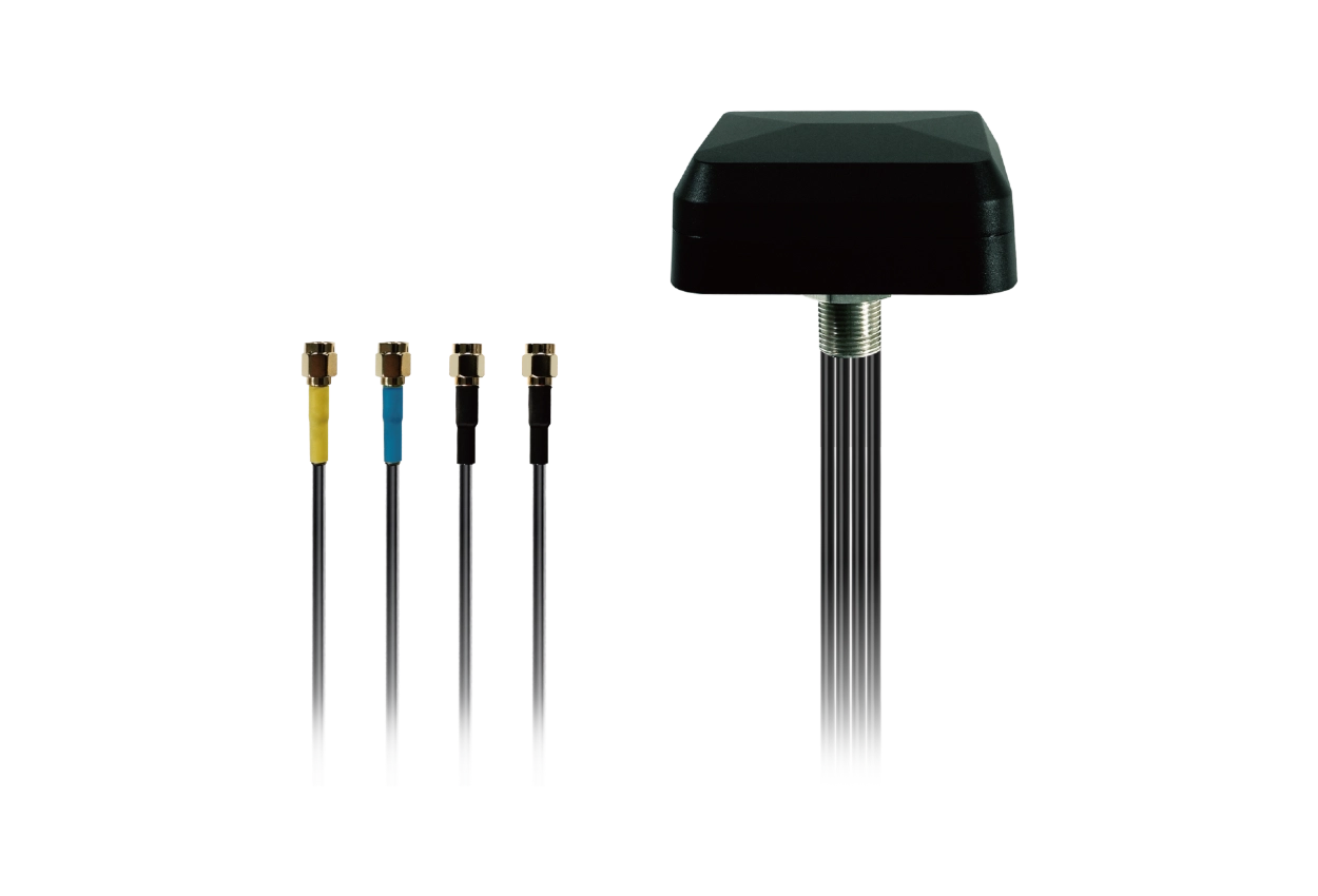 YEMN410L1AM 4G/Wi-Fi/GNSS 4-in-1 screw mount combo external antenna