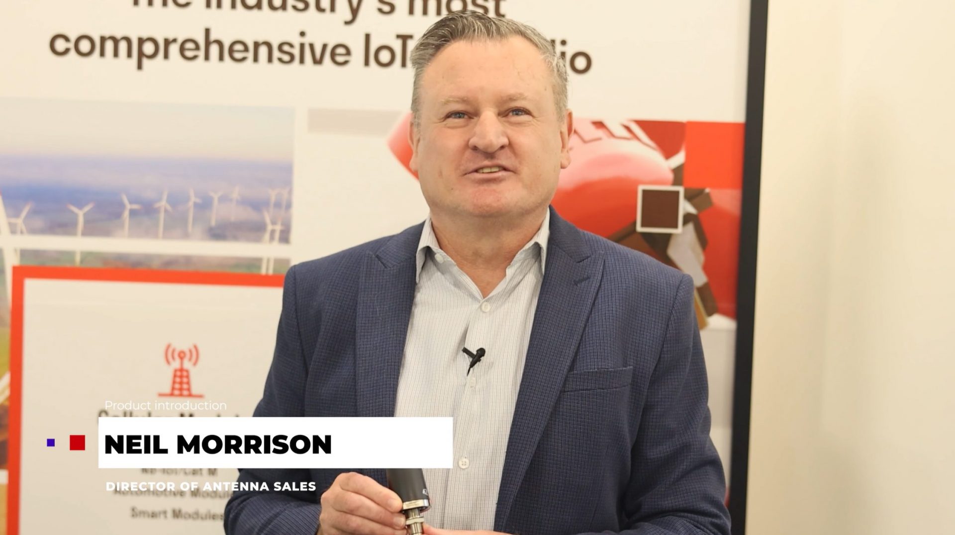 Director of Antenna Sales Neil Morrison discusses the YECT000W external 5G antenna